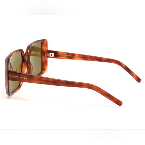 NEW SAINT LAURENT WOMEN SQUARE SL451 005 SUNGLASSES SL 451 005 EYEWEAR - Picture 4 of 5